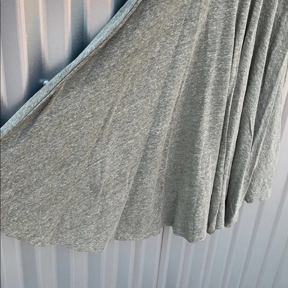 NWT Lularoe Nicole Khaki Green Heathered Dress XS - Picture 8 of 9